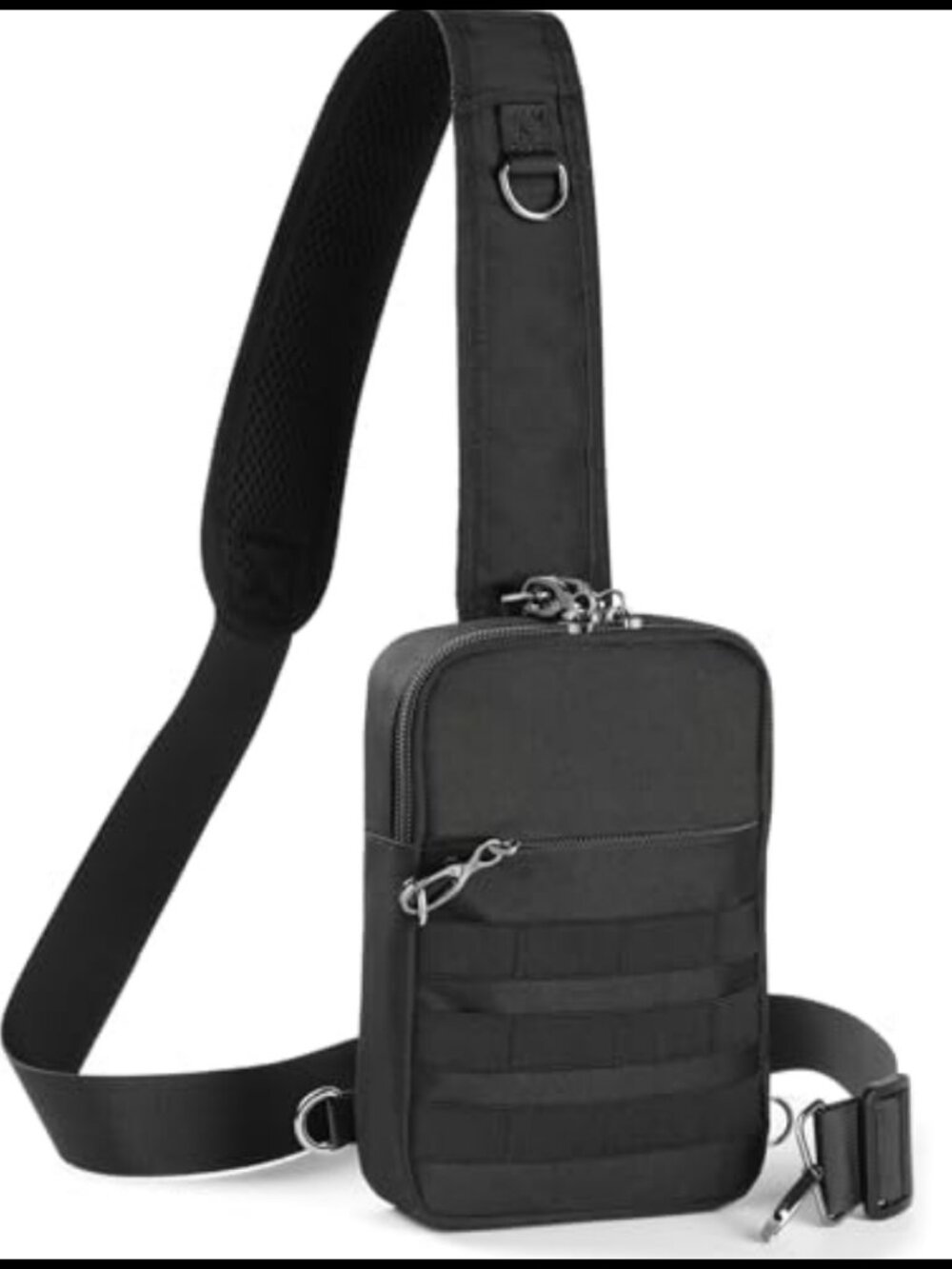 Keanoo Nylon Anti Theft RFID Crossbody Sling Bag Tactical EDC Small